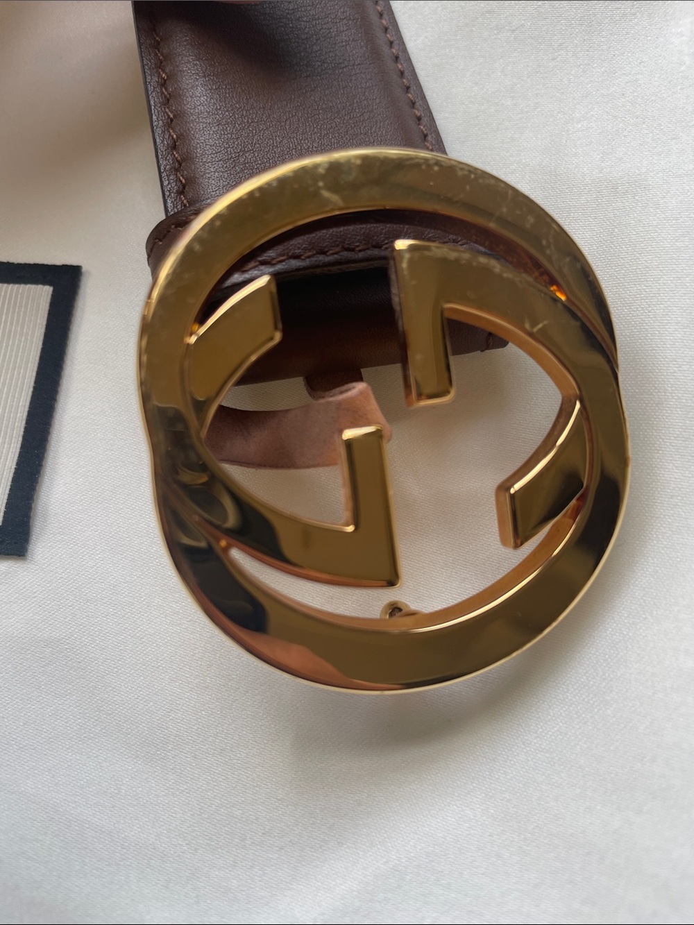 Interlocking G Buckle 1.5” width - Picture 6 of 7